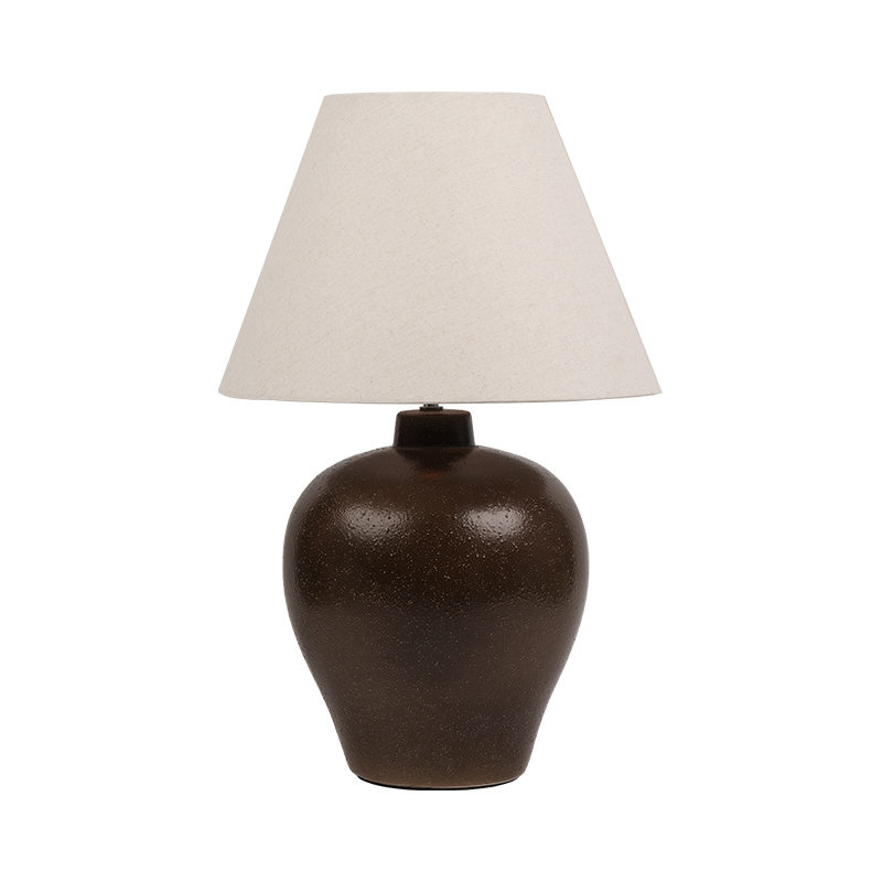 Keramisk krukke Retro Ny kinesisk stil Bedside Table Lamp
