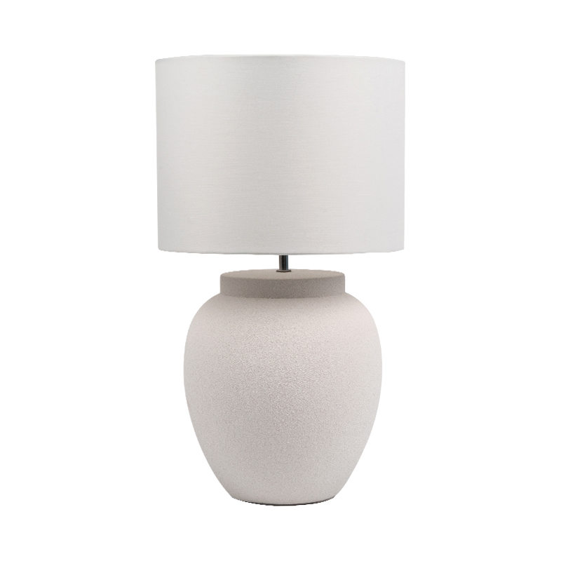 Kinesisk stil ru keramik stue hotel dekorativ bordlampe