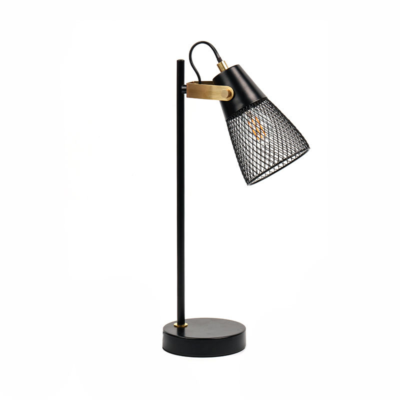 Hotel soveværelse metal hule jernbord lampe