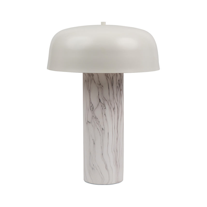 Nordisk marmorbordslampe