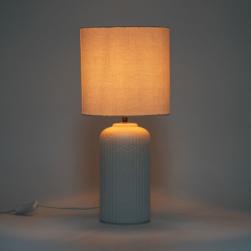 Keramisk krukke blomster vase homestay keramisk bordlampe