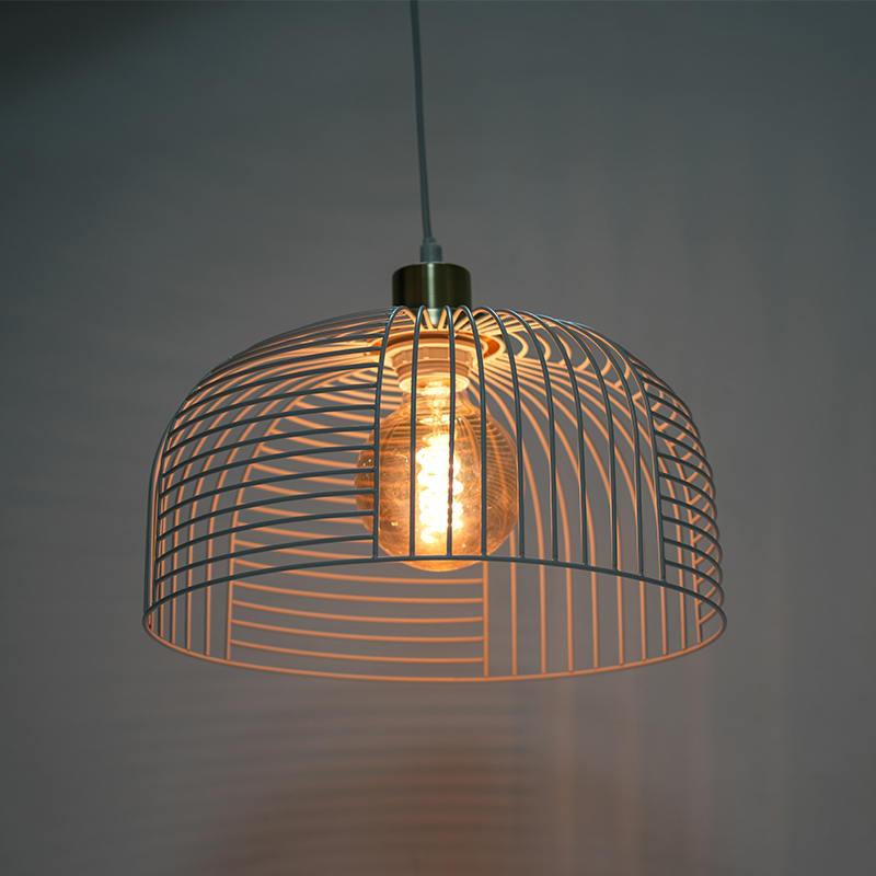 Birdcage Light lækkende jern lysekrone