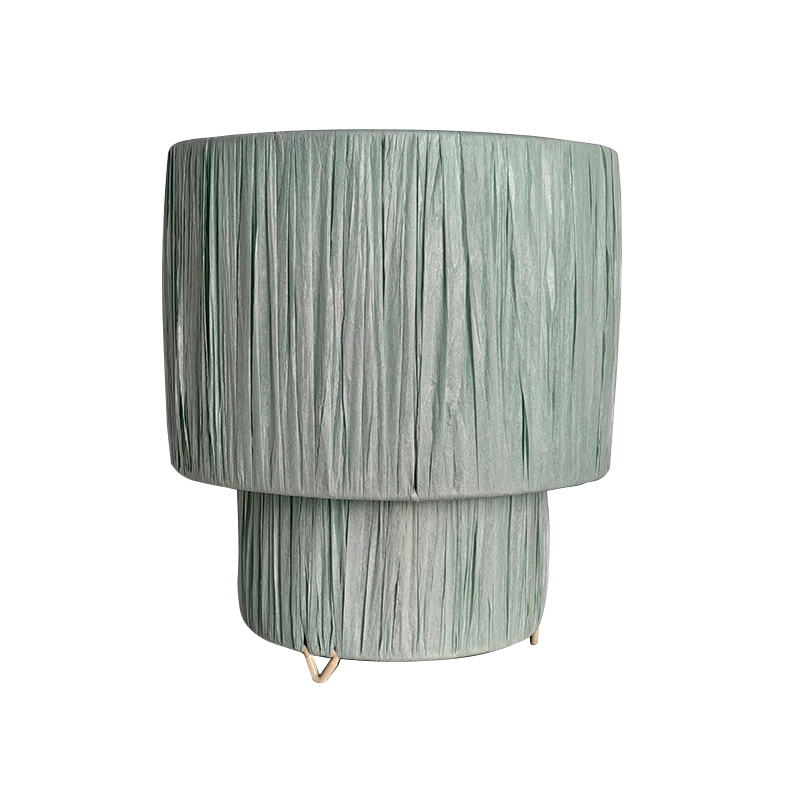 Sengvævet bordlampe