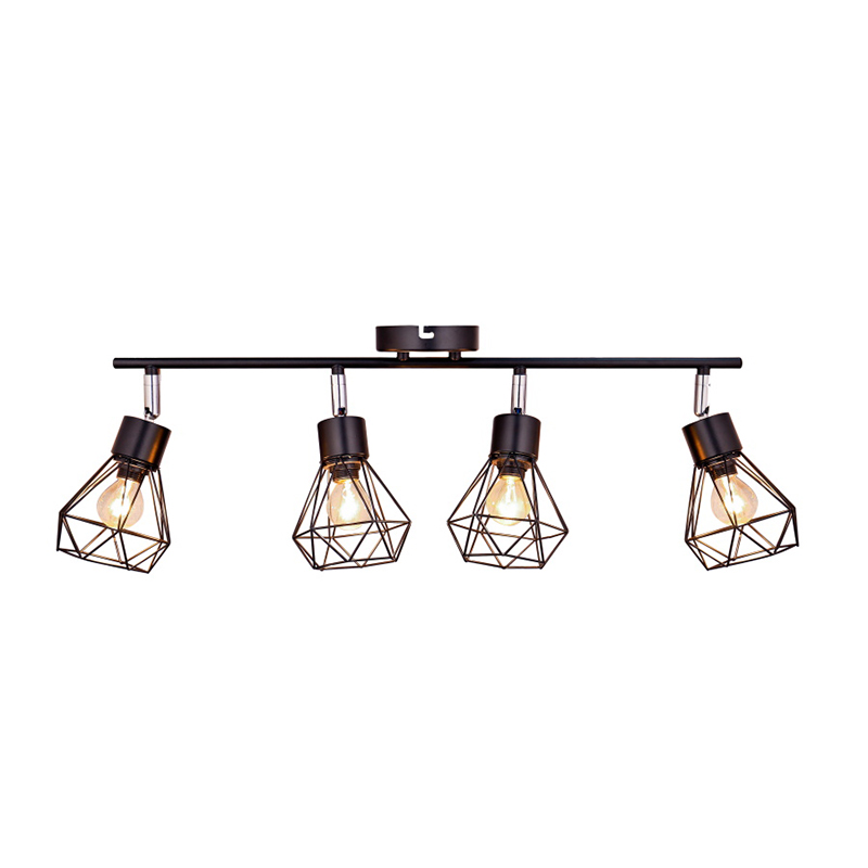 Fire-Head Simple Iron Wall Lamp