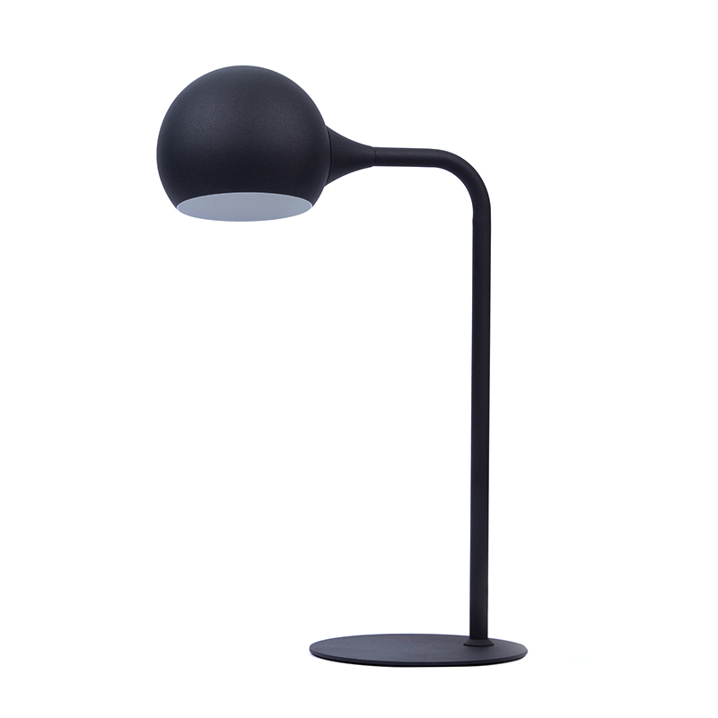 Metal enkel bordlampe